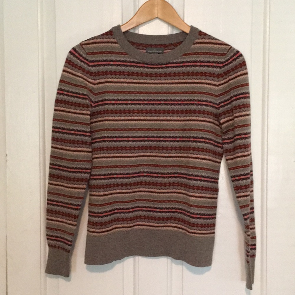 LL Bean Signature merino wool sweater EUC